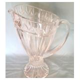 Clear Crystal Pitcher, 10 x 6