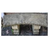 Concrete Bench 15 x 36 x 14 inches