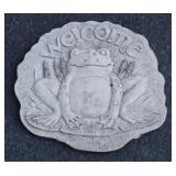 Welcome Frog Tile 12 inch diameter