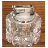 Mikasa Crystal Table lighter - 3.5" tall