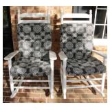 2pc Wood Rocker Set