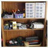 Assorted Items 3 Shelves
