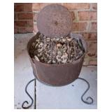Cast Iron Fire Pit 22.5 x 14 inches