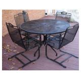 5pc Outdoor Table & Chairs