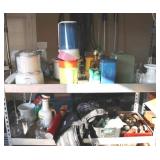 2 Shelf Lot of Assorted Items