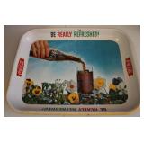 Metal Coca Coal Tray 12 x 8