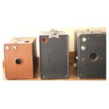 3 Vintage cameras, untested