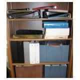 Assorted Items 4 Shelves