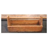 Vintage Wooden Tool Box