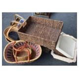 Lot of Assorted Baskets
