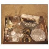 Tray Lot Assorted Items