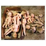 Lot of Assorted Vintage Dolls