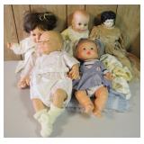 Lot of Vintage Dolls