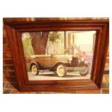 Framed Car Print