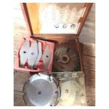 Wood Case of Assorted Blades