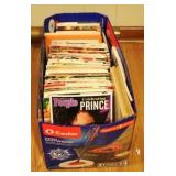 Box Lot Assorted Magazines and Books