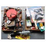 2-Tray Lots Assorted Tools & More