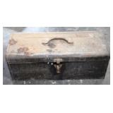 Metal Toolbox w/Contents 8.5 x 22 x 9