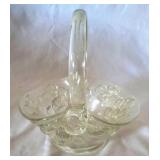 Glass Basket 6" Tall
