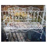 Metal Bench 38" x x 48.5" x 19.5"