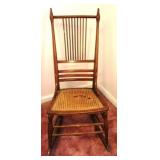 Antique Rocker 34 x 16.5 x 16