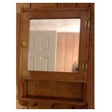 Handmade Wooden Medicine Wall Cabinet