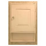 Handmade Painted Medicine Wall Cabinet