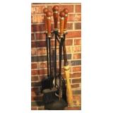 Fireplace Set 33.5 Tall