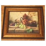 Framed Print Grapes