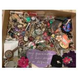 Tray Lot Costume Jewelry