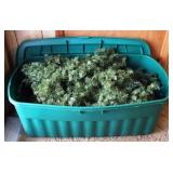 Garland & Plastic Tote