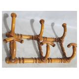 English Victorian coat & hat rack, 14 x 24