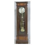 Bulova mahogany grandfather clock