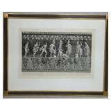 Classical framed print, 40 x 32