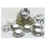 Royal Crown Derby Black Aves Platinum