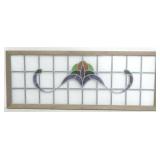 Stained Glass Window, 53 x 20