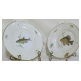 Richard Ginori fish dinner plate & bowl