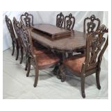 Home Insights heavily carved 9 pc set