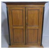 Indo-Portugese satinwood ebony cupboard
