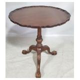 Century pie crust top Chippendale table