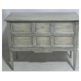 Alden Parkes 2 drawer gray Provencial chest