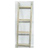 Wooden ladder decor, 60 x 19