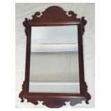 Craftique Chippendale wall mirror, 50x26