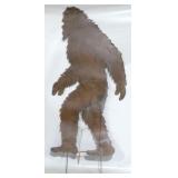 Metal bigfoot 88" tall outdoor shape