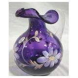 Fenton Art Glass Colonial Scroll 6" pitcher