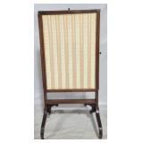 Unusual 3 panel fire screen