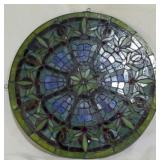 Round stained glass window 18.5"