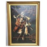 Framed canvas "After the Hunt"