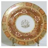 Ashworth ironstone 10" dinner plate