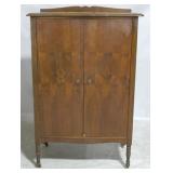 Vintage chifferobe with backsplash